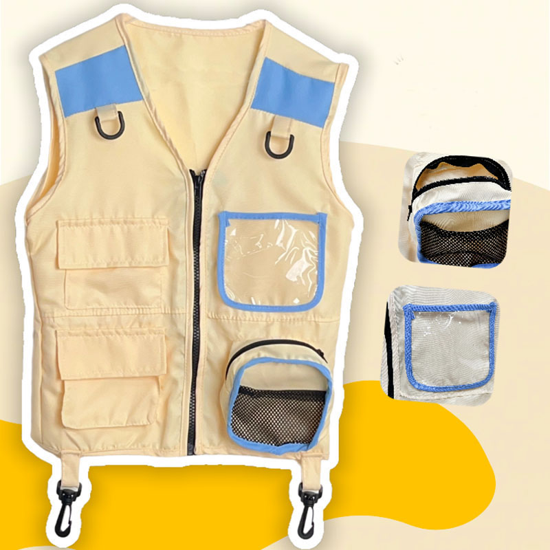Outdoor Adventure For Kids - Gilet da esploratore per bambini Fai