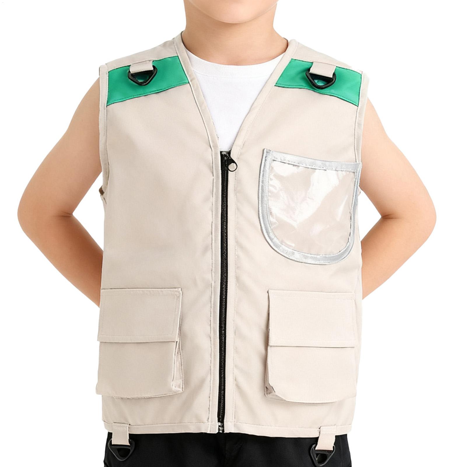 Outdoor Adventure For Kids - Gilet da Esploratore per Bambini, Costume