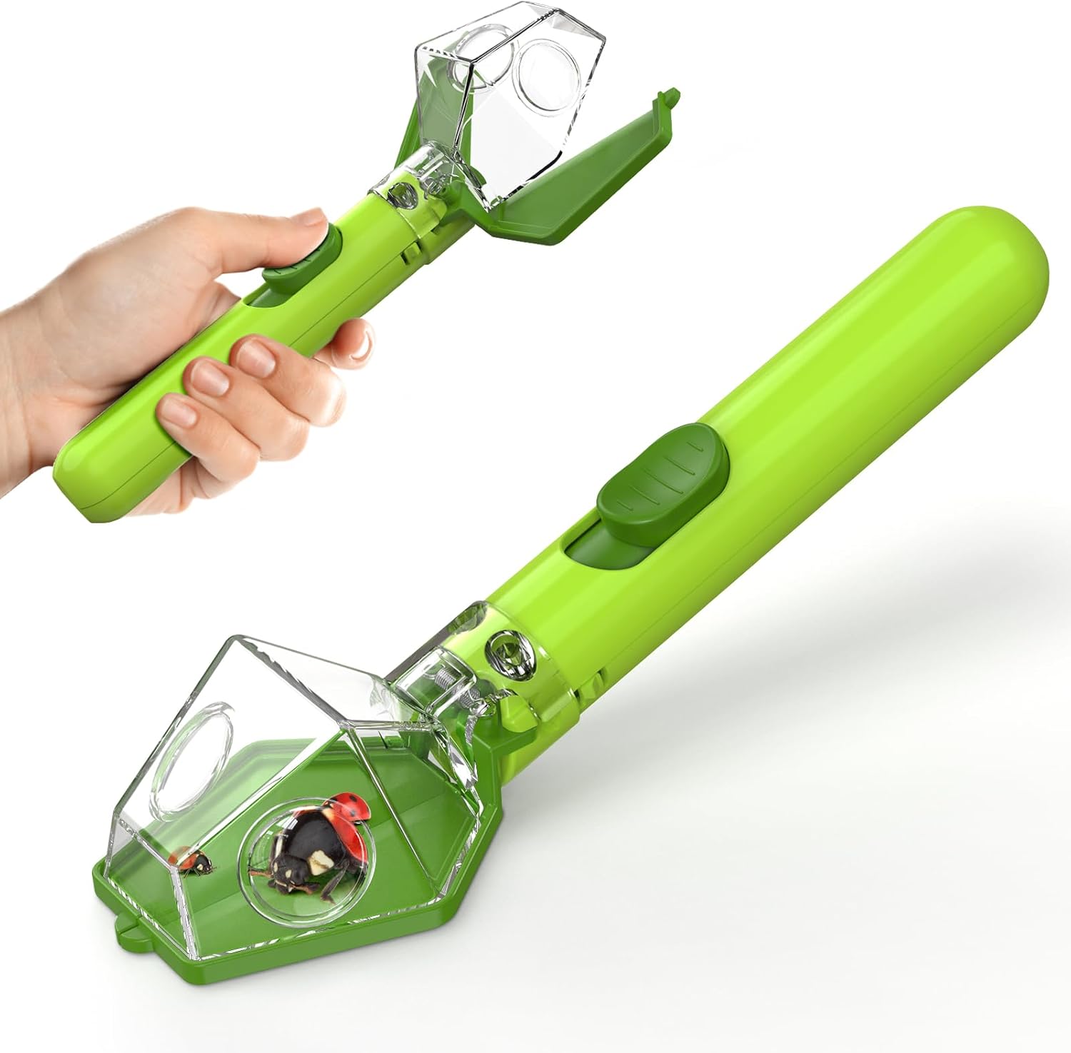 Outdoor Adventure Learning - Catturatore di insetti portatile con lente