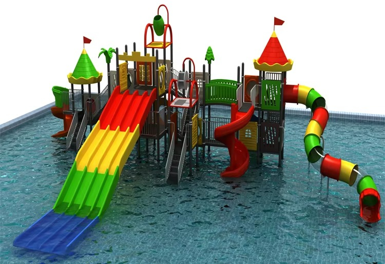 Outdoor Adventure Resorts - Scivolo d'Acqua Commerciale per Bambini, Parco