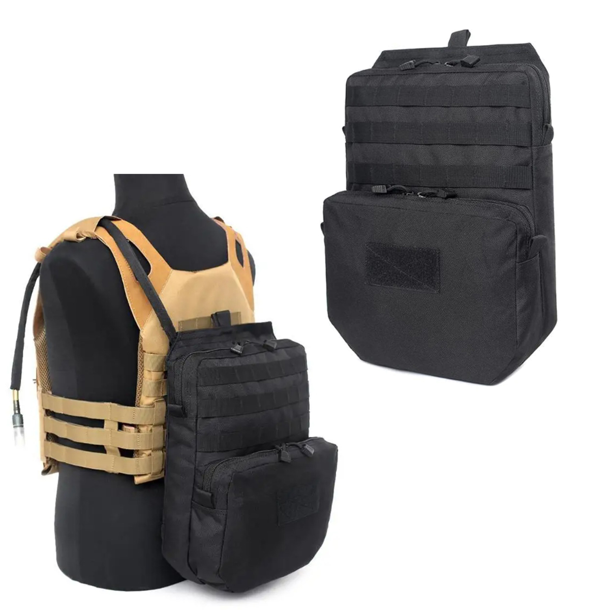 Outdoor Adventure Vest - Borsa Molle da esterno Zaino per
