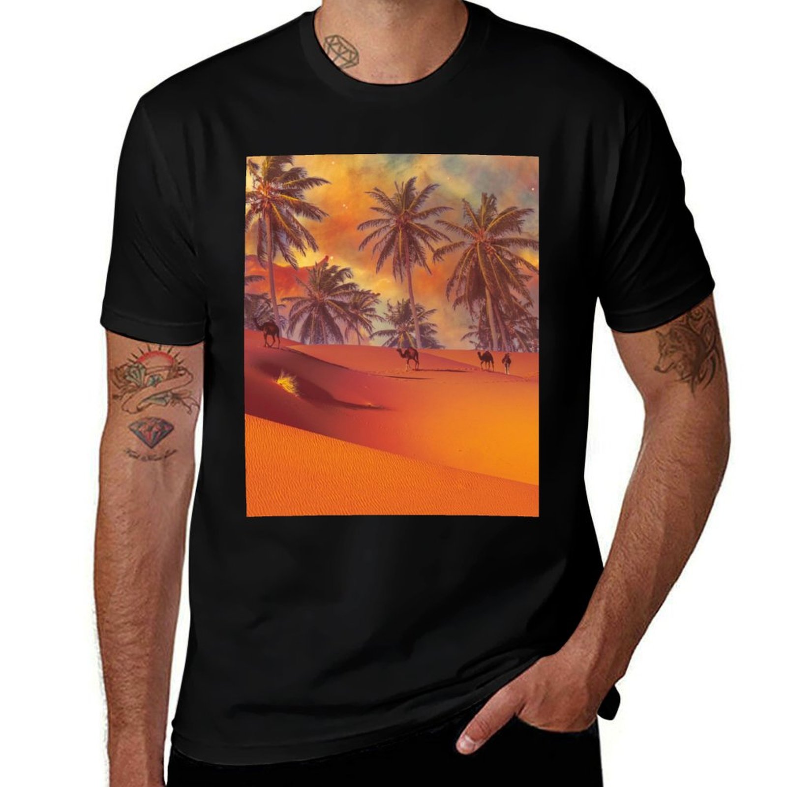 Oasis Outdoor Adventure - Oasi nel deserto, immagine per avventurieri,