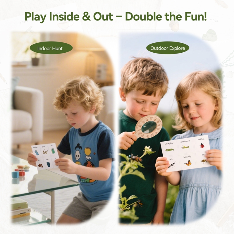 Set di Giochi Montessori in Le - Outdoor Adventure Learning recensione e prezzo