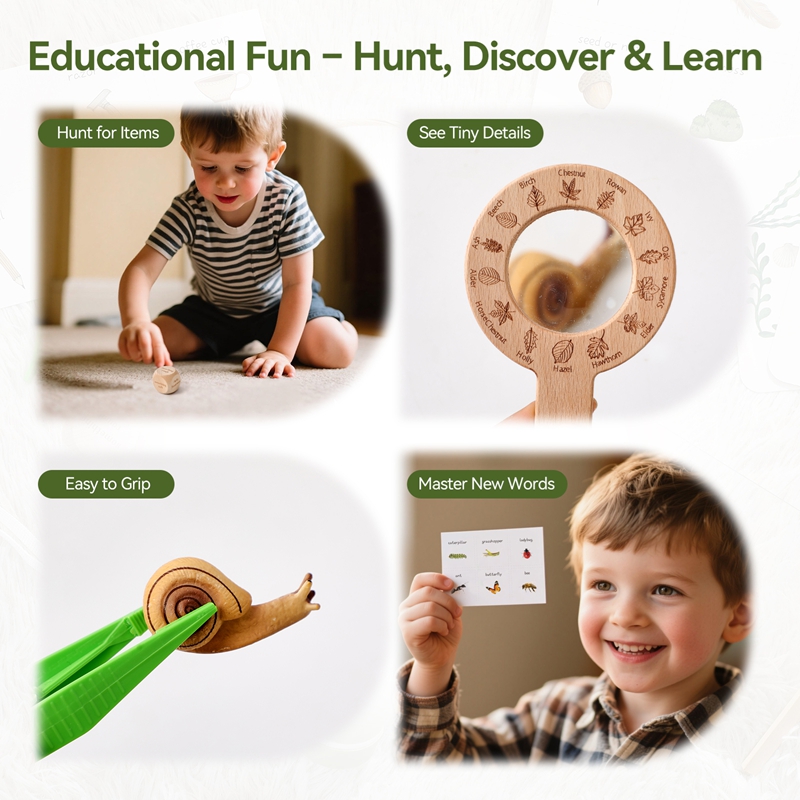 Set di Giochi Montessori in Le - Outdoor Adventure Learning recensione e prezzo