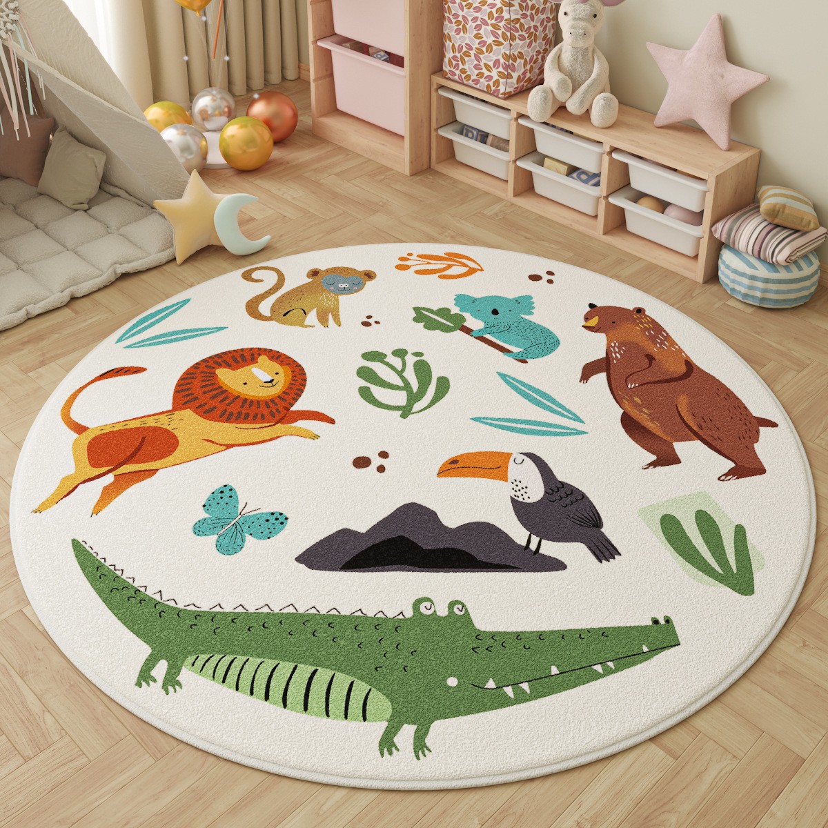 Tappeto Rotondo per Bambini 'D - Outdoor Adventure For Kids recensione e prezzo