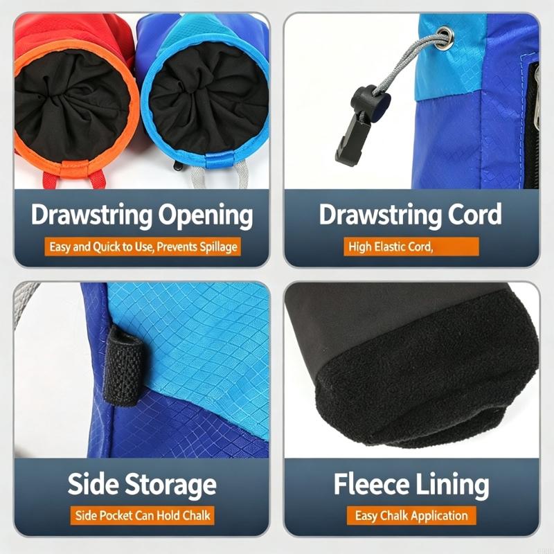 Borsa per magnesite con impugn - Chalk Bag Bouldering recensione e prezzo