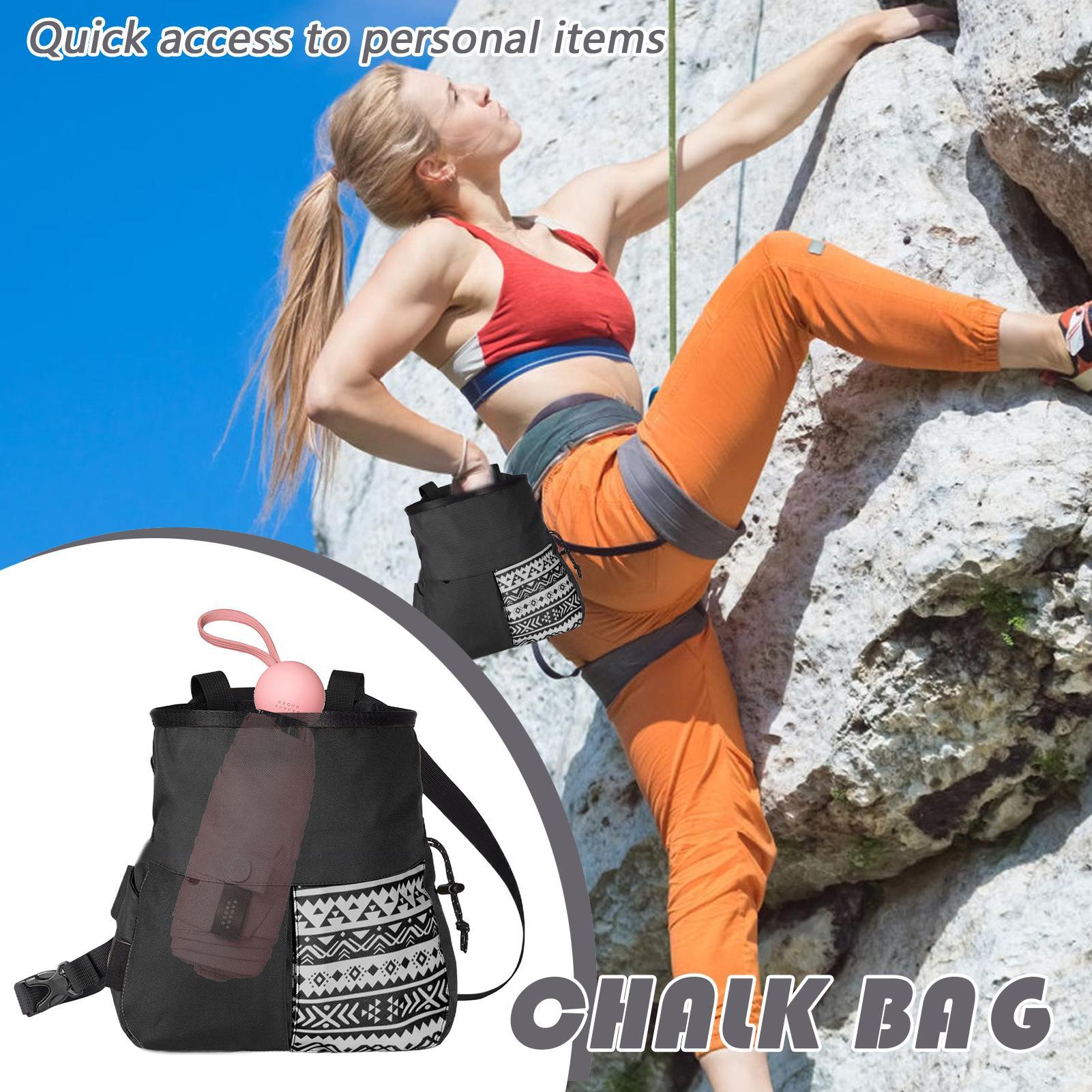 Borsa per gesso per arrampicat - Chalk Bag Bouldering recensione e prezzo
