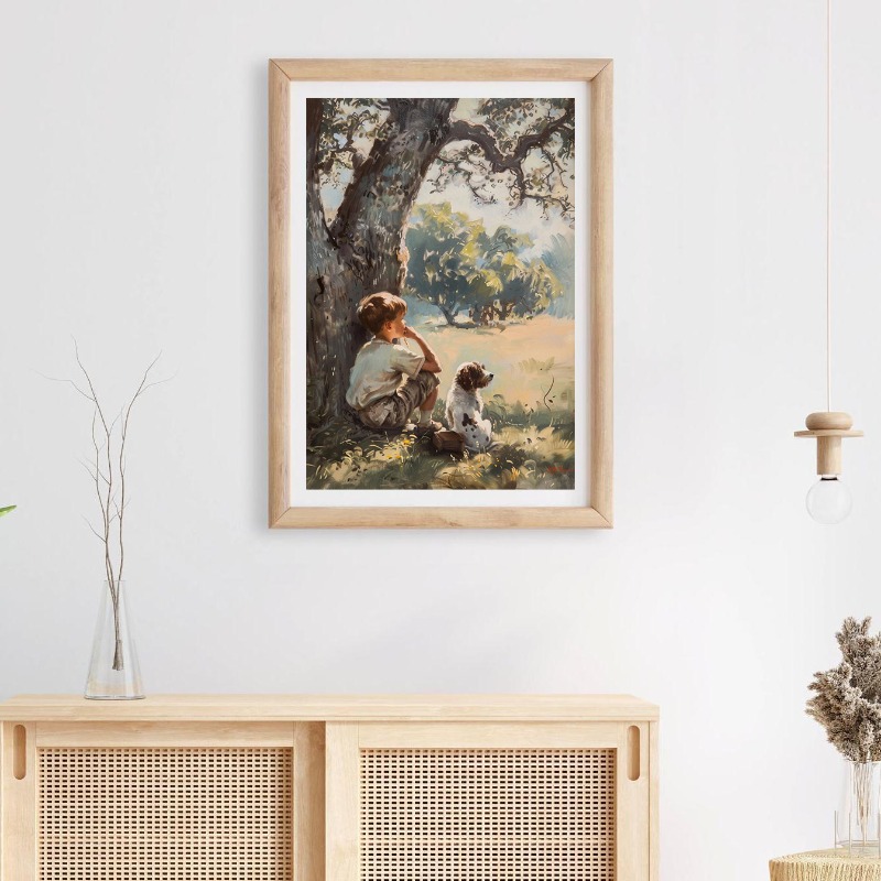 Poster artistico vintage per l - Outdoor Adventure For Kids recensione e prezzo