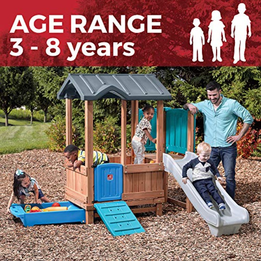 Casetta e scivolo Woodland Adv - Outdoor Adventure For Kids recensione e prezzo