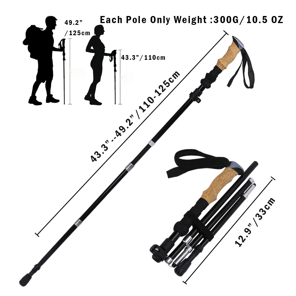 Bastoncini da trekking ultra r - Trekking Pole Carbon recensione e prezzo