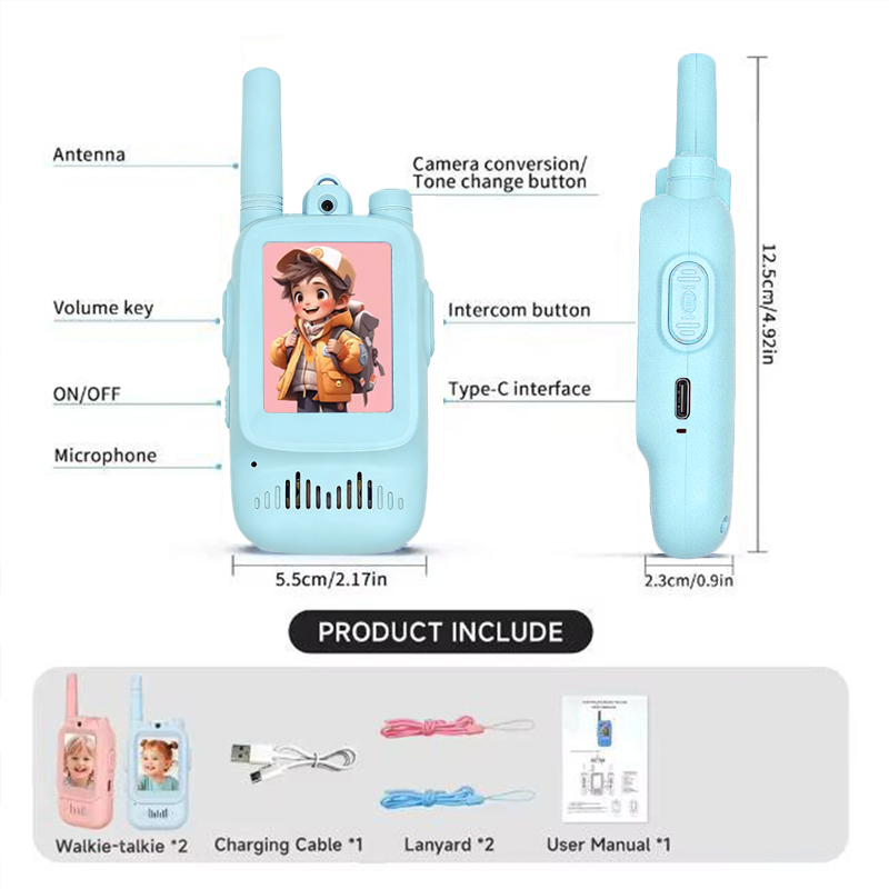 2 pezzi di walkie-talkie per b - Outdoor Adventure For Kids recensione e prezzo