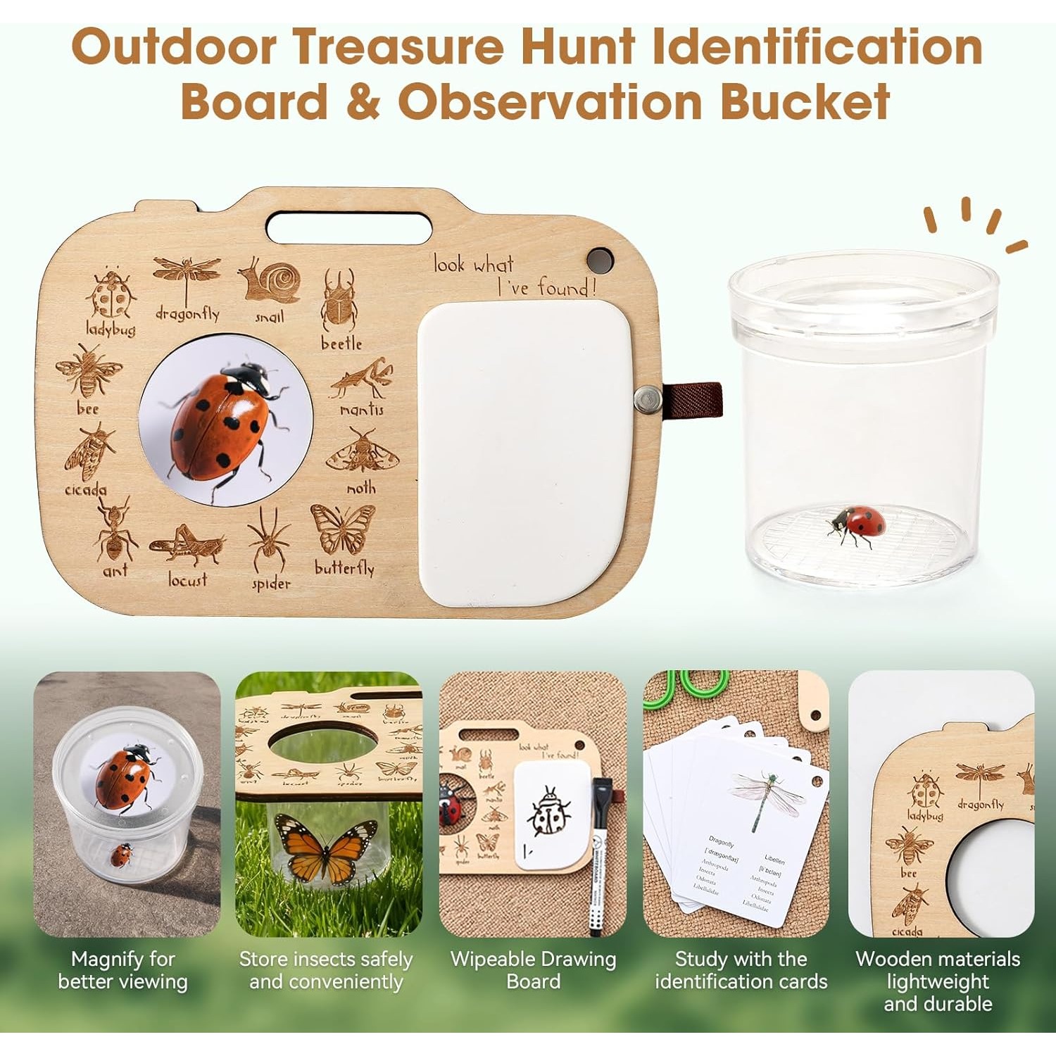 Kit Cacciatore di Insetti per  - Outdoor Adventure Learning recensione e prezzo