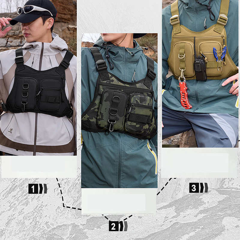 Tattico Molle Front Chest Rig  - Outdoor Adventure Vest recensione e prezzo